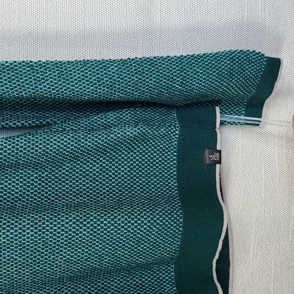 The North Face Top Long Sleeve Sweater Thermal Turquoise Size Small - Picture 6 of 12